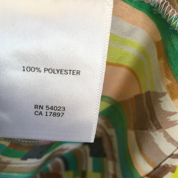 Banana Republic Multicolored Sleeveless Blouse - Picture 7 of 7